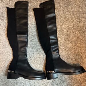 Stuart Weitzman Black Over the Knee Boots